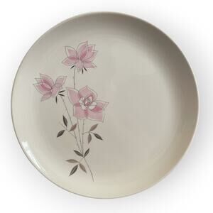 Vintage ROSE SACHET  Dinner Plate by Taylor Smith & Taylor Co USA